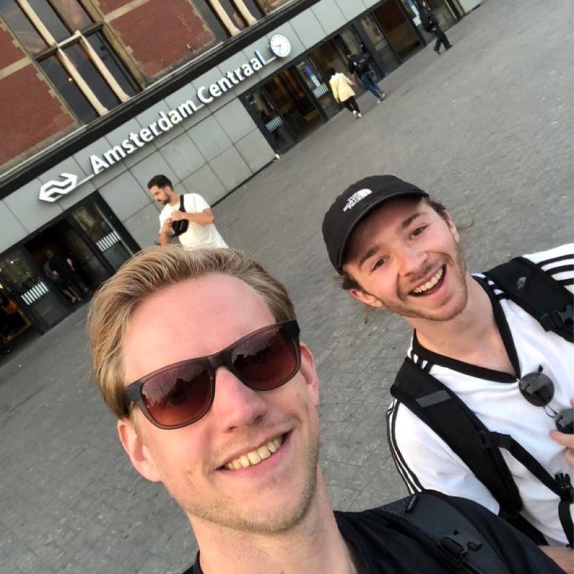 Me and David Leuliette at React Summit 2022